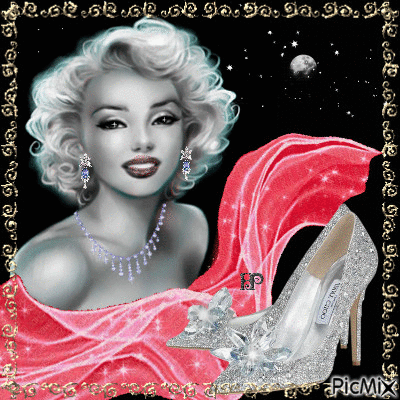 Marilyn Monroe #1a - Gratis geanimeerde GIF