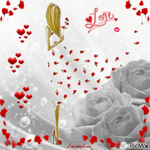 L'amore e le rose - Laurachan - Gratis animeret GIF