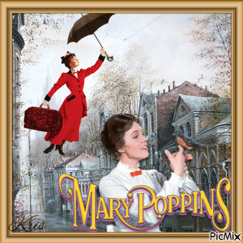 Mary Poppins - Besplatni animirani GIF