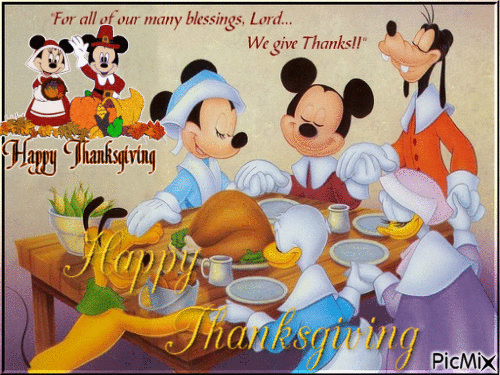 happy thanksgiving - Animovaný GIF zadarmo