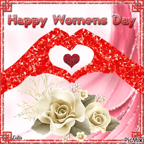 Happy Womens Day 9 - Безплатен анимиран GIF