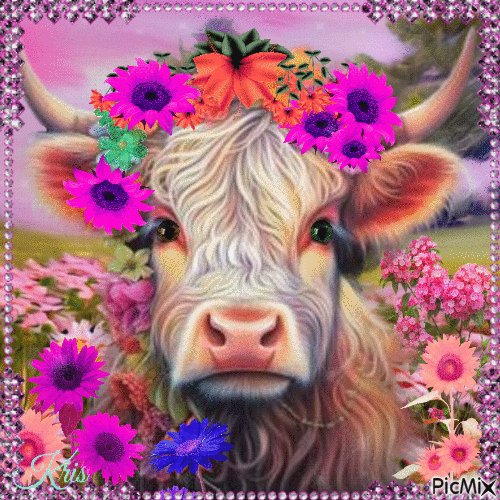 Vache ou taureau - Ingyenes animált GIF