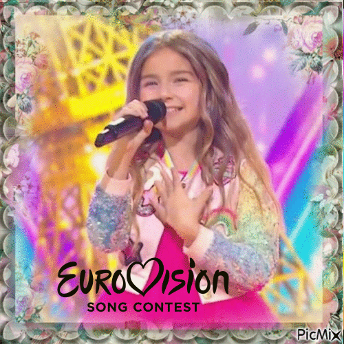 Eurovision - GIF animado grátis