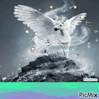 Pegasus - Zdarma animovaný GIF