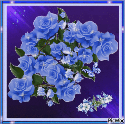 bouquet of flowers - Gratis geanimeerde GIF