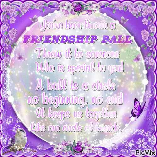 Friendship Ball - GIF animé gratuit