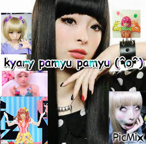 Kyary Pamyu Pamyu -☆(≧▽≦)☆ - Nemokamas animacinis gif