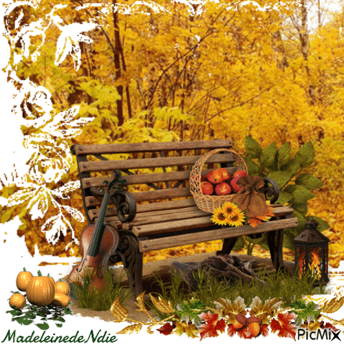 belles couleurs d'automne - Gratis animerad GIF
