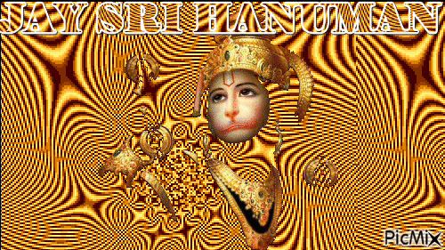 God Hanuman - Ingyenes animált GIF