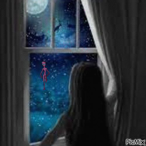 Vue de la Fenêtre - Ingyenes animált GIF