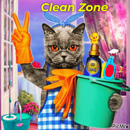 Clean Zone - Animovaný GIF zadarmo