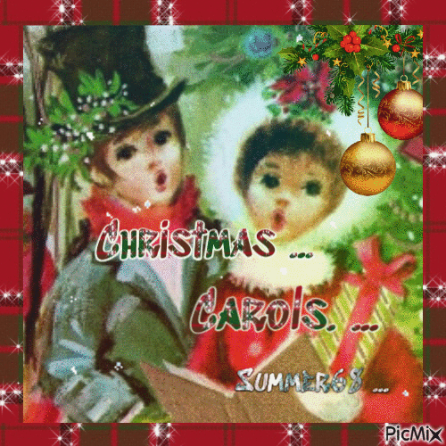 Christmas Carols. - Besplatni animirani GIF
