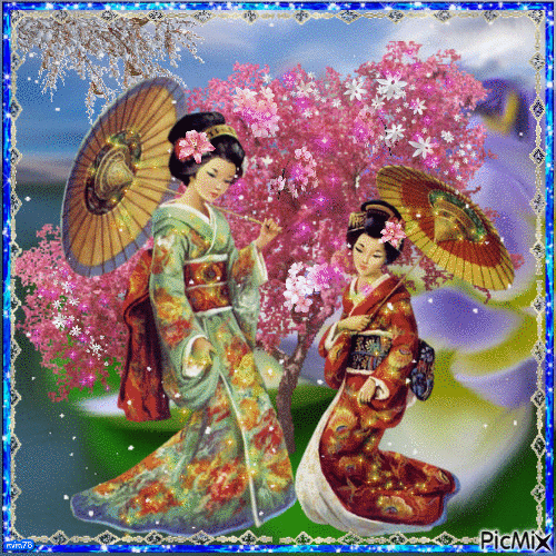 geishas - Δωρεάν κινούμενο GIF