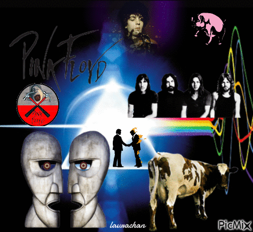 Pink Floyd - laurachan - Nemokamas animacinis gif