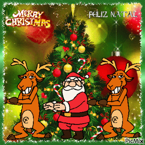 Merry Christmas! - Animovaný GIF zadarmo