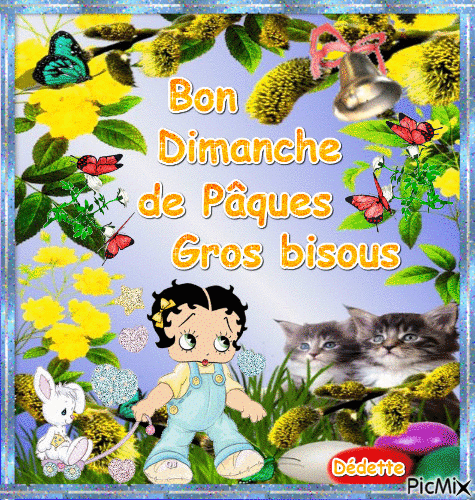 Bon Dimanche de Pâques - Бесплатни анимирани ГИФ