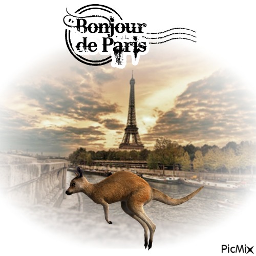 Bonjour De Paris - 免费PNG