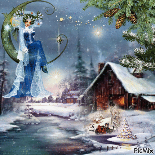 bientôt la magie de Noël - Ingyenes animált GIF