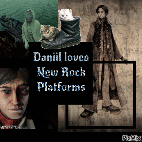 daniil dankovsky does NOT wear demonias - Free animated GIF