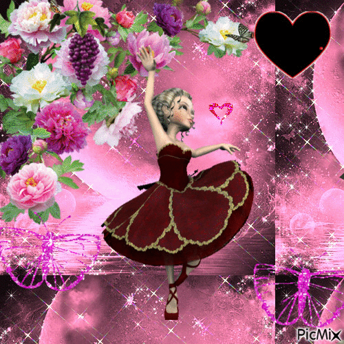 dancing ballerina - Darmowy animowany GIF