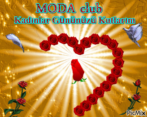 MODA club - GIF animé gratuit