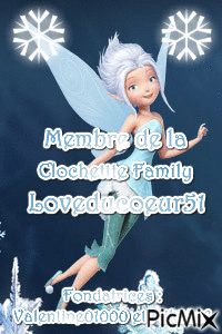 Clochette Family- loveducoeur51 - Δωρεάν κινούμενο GIF