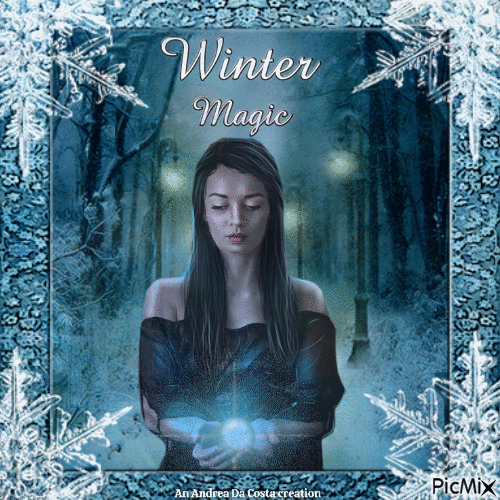 Winter Magic - GIF animado grátis