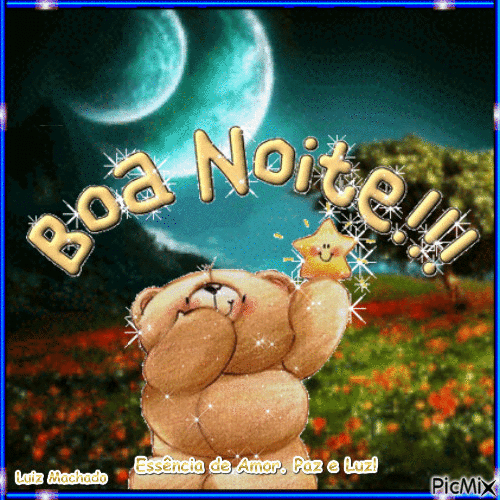 Boa Noite! - Darmowy animowany GIF