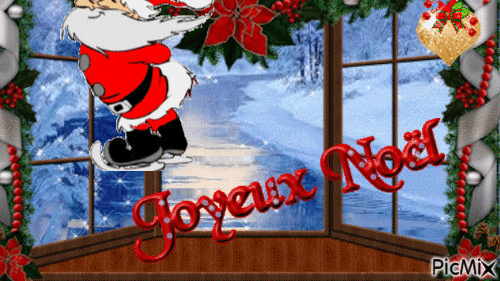 joyeux  Noël - Zdarma animovaný GIF