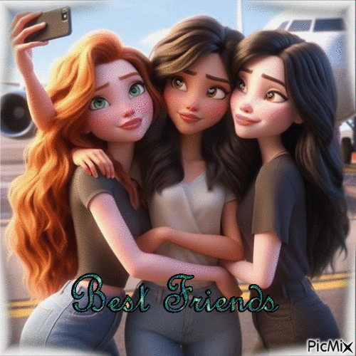 Freunde - Darmowy animowany GIF