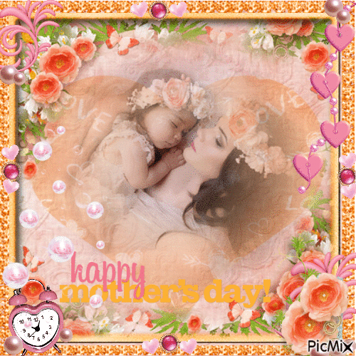 happy mother's day - Δωρεάν κινούμενο GIF