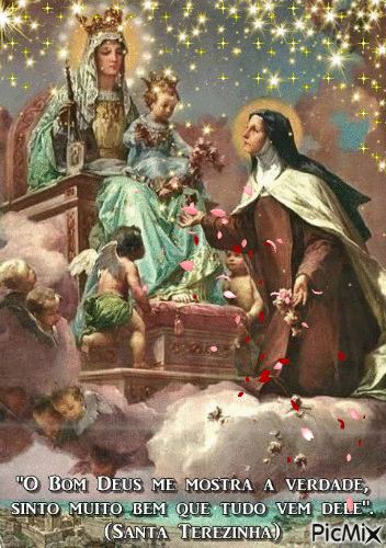 Santa Teresinha do Menino Jesus 2 - Ingyenes animált GIF