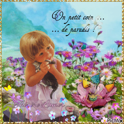petit paradis - Darmowy animowany GIF