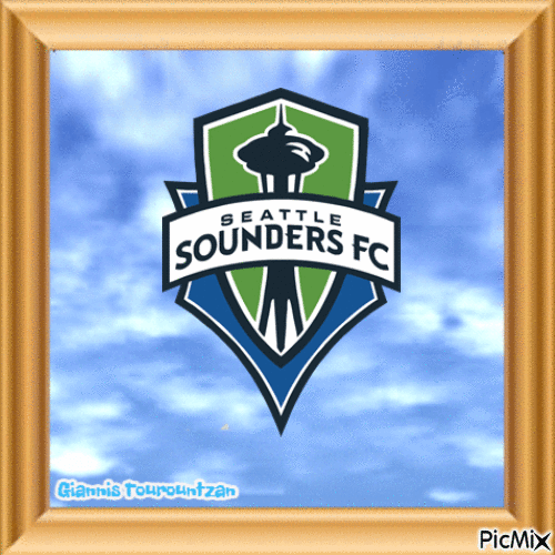 FC SEATTLE SOUNDERS - FOOTBALL TEAM - Free animated GIF