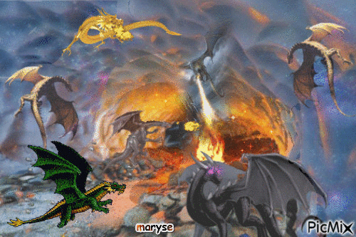 dragons - Безплатен анимиран GIF