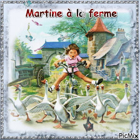 Martine - GIF animé gratuit