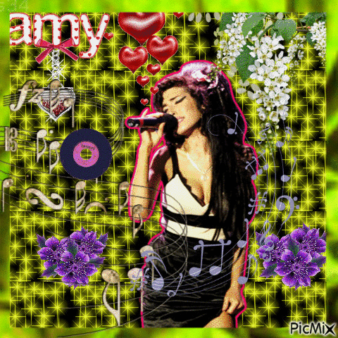 Amy - GIF animé gratuit