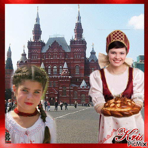 Bienvenue à Moscou - Ilmainen animoitu GIF