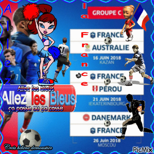 coupe du monde 2018/HD 1 - Nemokamas animacinis gif