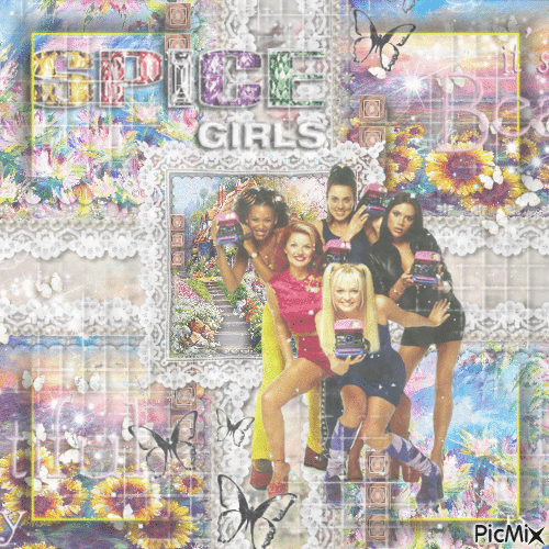 Spice Girls - GIF animado grátis