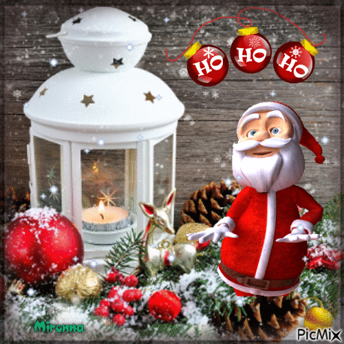 Santa Claus - Bezmaksas animēts GIF
