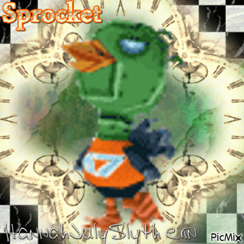 Sprocket - Animal Crossing - GIF animasi gratis