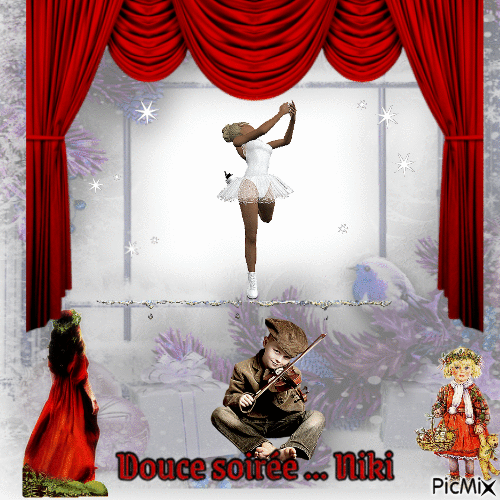 " La danseuse " - 無料のアニメーション GIF