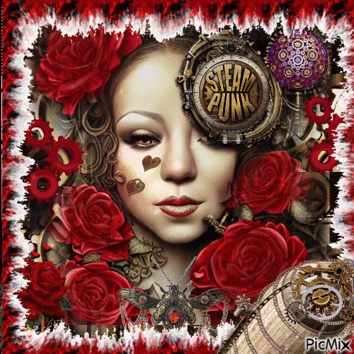 Steampunk - Mariah Carey - 無料のアニメーション GIF
