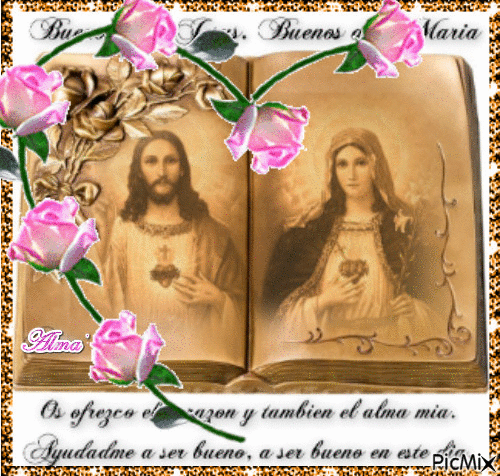 Buenos dias Jesus, buenos dias Maria - Бесплатни анимирани ГИФ