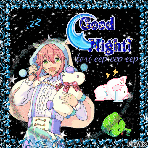 good night tori! - 無料のアニメーション GIF