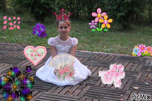ma princesse Océane - GIF animé gratuit