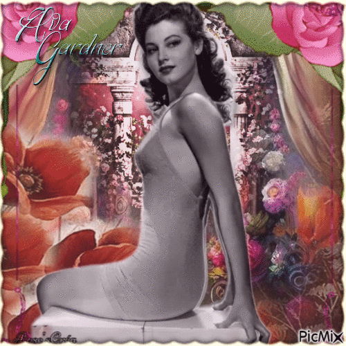 Concours : Ava Gardner - Free animated GIF