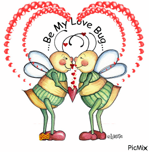 Be My Love Bug - GIF animado gratis