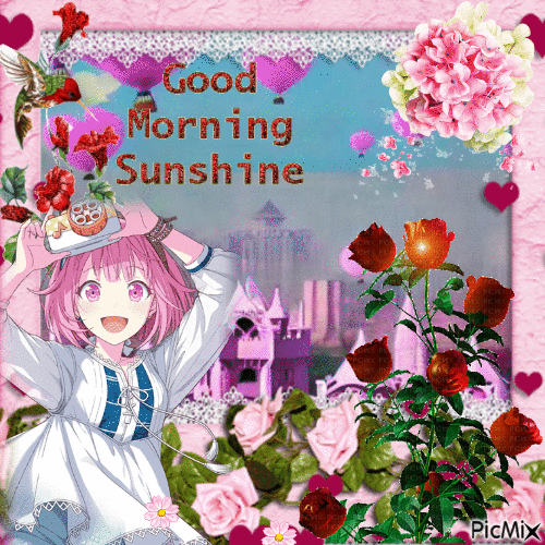 Good Morning by Emu otori - Бесплатный анимированный гифка
